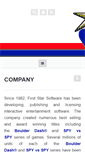 Mobile Screenshot of firststarsoftware.com