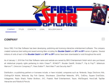 Tablet Screenshot of firststarsoftware.com